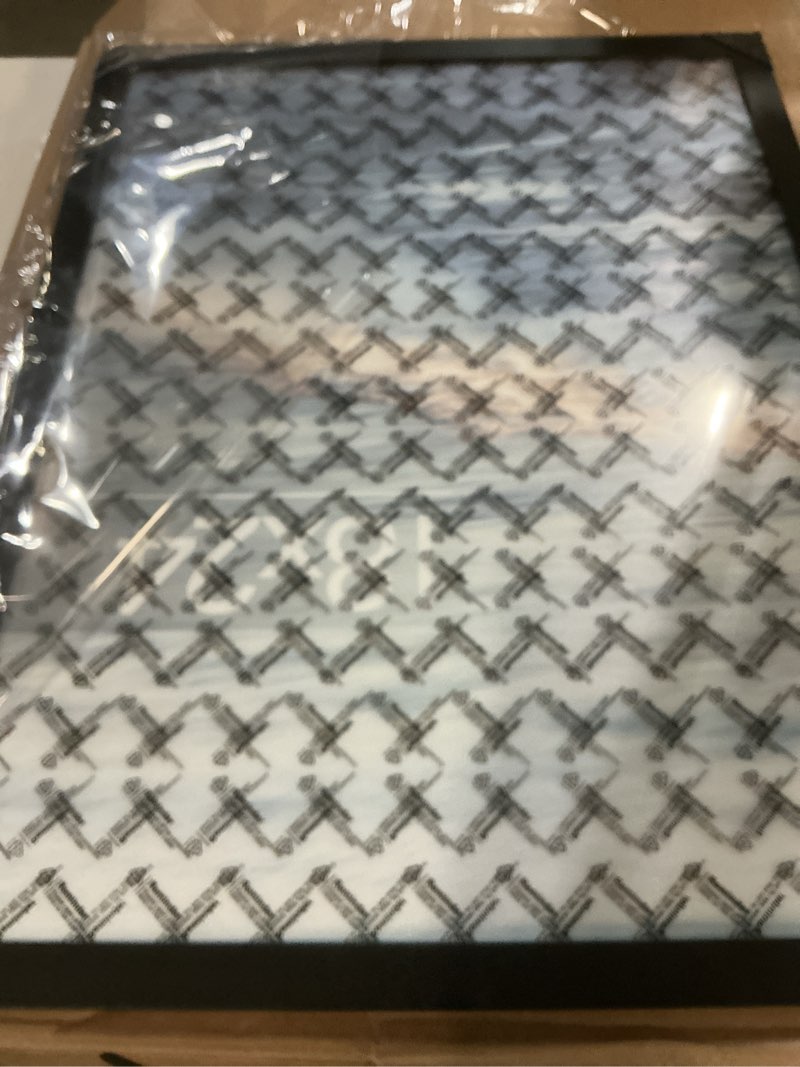 Condition photo showing Good Condition for 18x24 picture frame, black 18 x 24 poster frame for horizontal or vertical wall mounting, 1 pack black 18x24