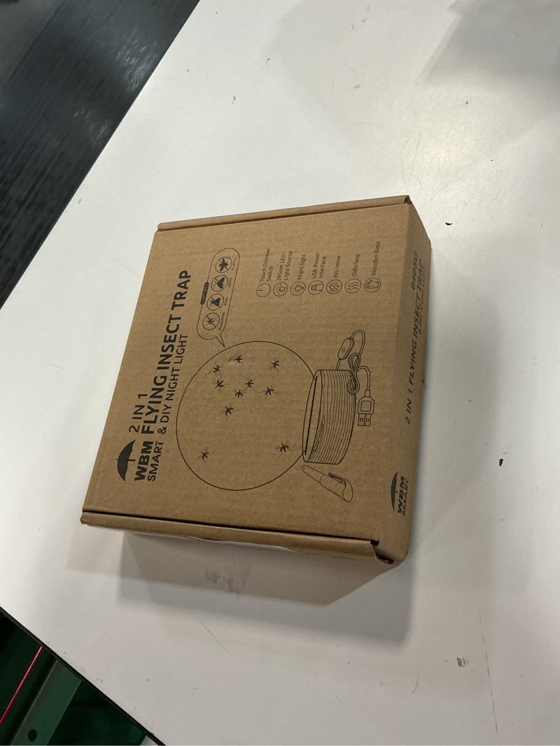 Condition photo showing New/Like New for WBM Smart Mosquito Repellent Lamp with LED Light | USB Touch Dimmer Switch & Refill Paper | Indoor Insect Control for Home & Office