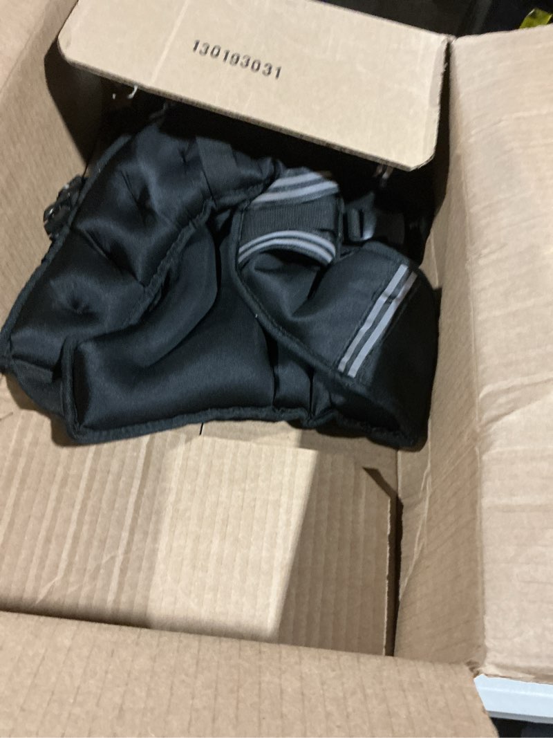 Condition photo showing As Is for Henkelion Weighted Vest Weight Vest for Men Women Kids Weights Included, Body Weight Vests Adjustable for Running, Training Workout, Jogging, Walking 25 lbs Black