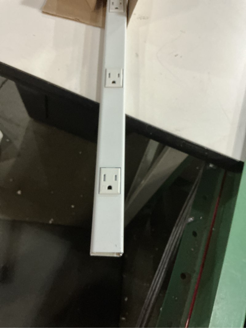 Condition photo showing Good Condition for Legrand Wiremold WH20GB306TRGFI6 Plugmold 2000 Series 3 Foot Hardwired Power Strip with 5 Tamper Resistant Outlets and GFCI Protection, White