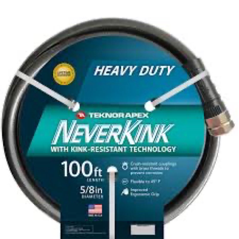 Teknor apex never kink 100ft water hose