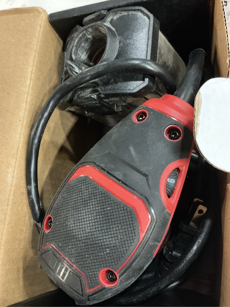 Condition photo showing As Is for skil sr211601 2.8 amp 5 in. corded random orbital sander