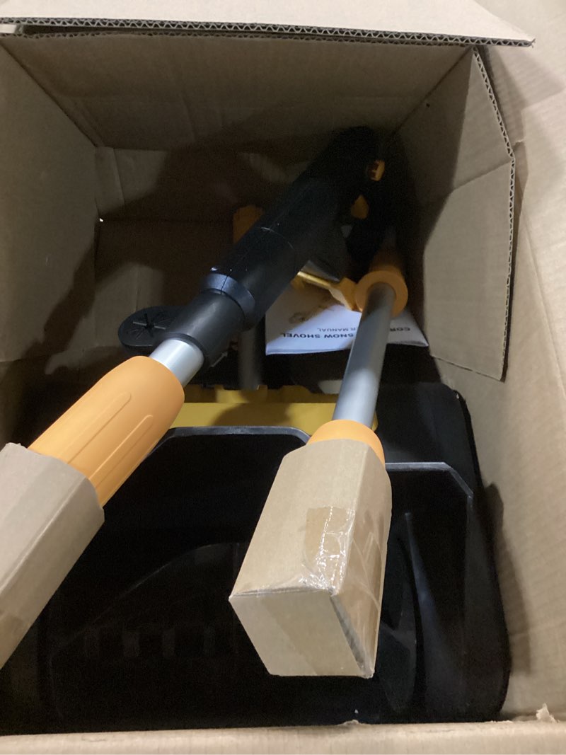 Condition photo showing Good Condition for Cordless Snow Shovel Compatible with DeWalt 20V MAX Battery (Tool Only), 11" Lightweight Electric Snow Blower with 20FT Max Throw & Adjustable Handle, Snow Thrower for Driveway, Deck, Patio & Steps