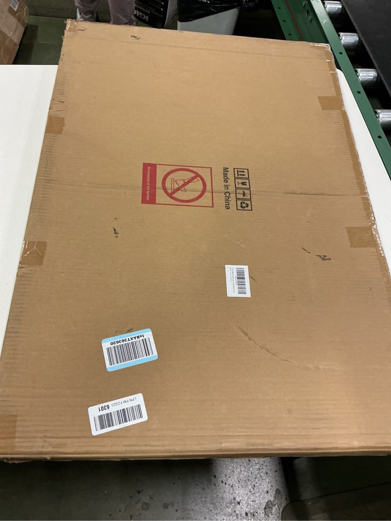 Condition photo showing New/Like New for VIOLABBEY 24x36 Poster Frame Set of 5, Black Picture Frames for Wall Mounting Vertically or Horizontally, Gallery Wall Frame Black 24X36