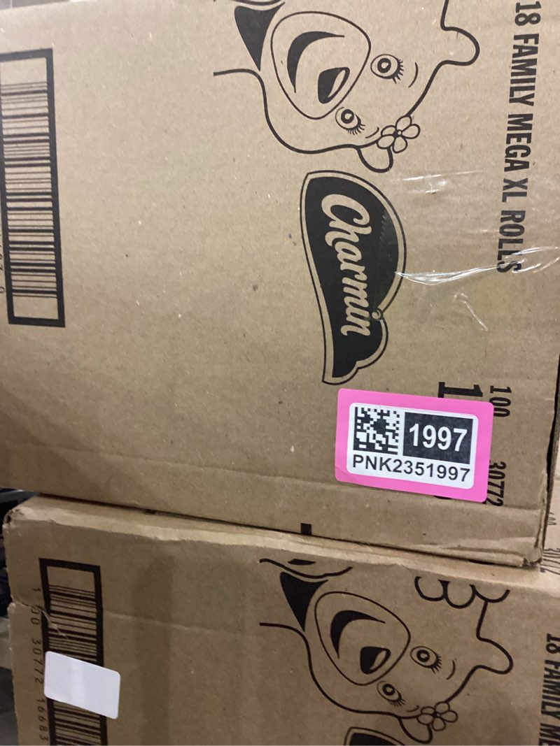 Charmin tissue rolls 