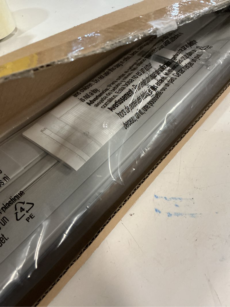 Condition photo showing Good Condition for lazblinds no tools no drill cordless cellular shades, top down bottom up (tdbu) honeycomb shades for home, light filtering thermal insulation blinds for windows, 28" w x 48" h, grey light filtering - grey 28" w x 48" h