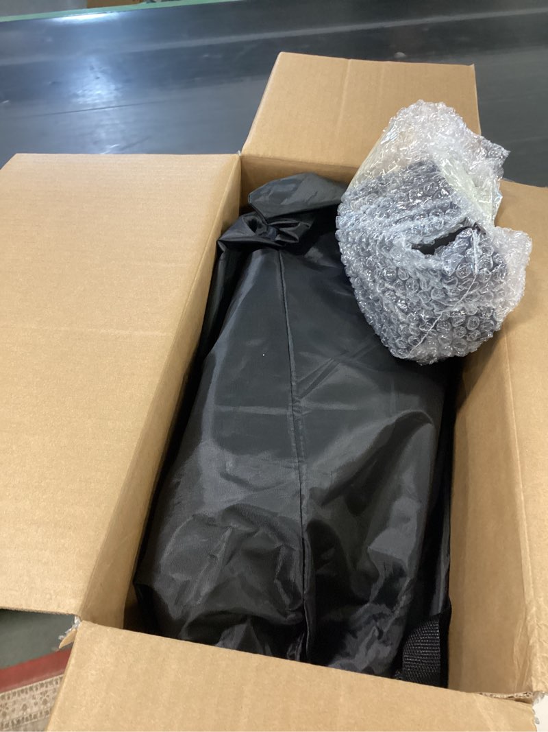 yitahome queen size air mattress with headboard and built-in pump, 18in blow up mattress with carry 