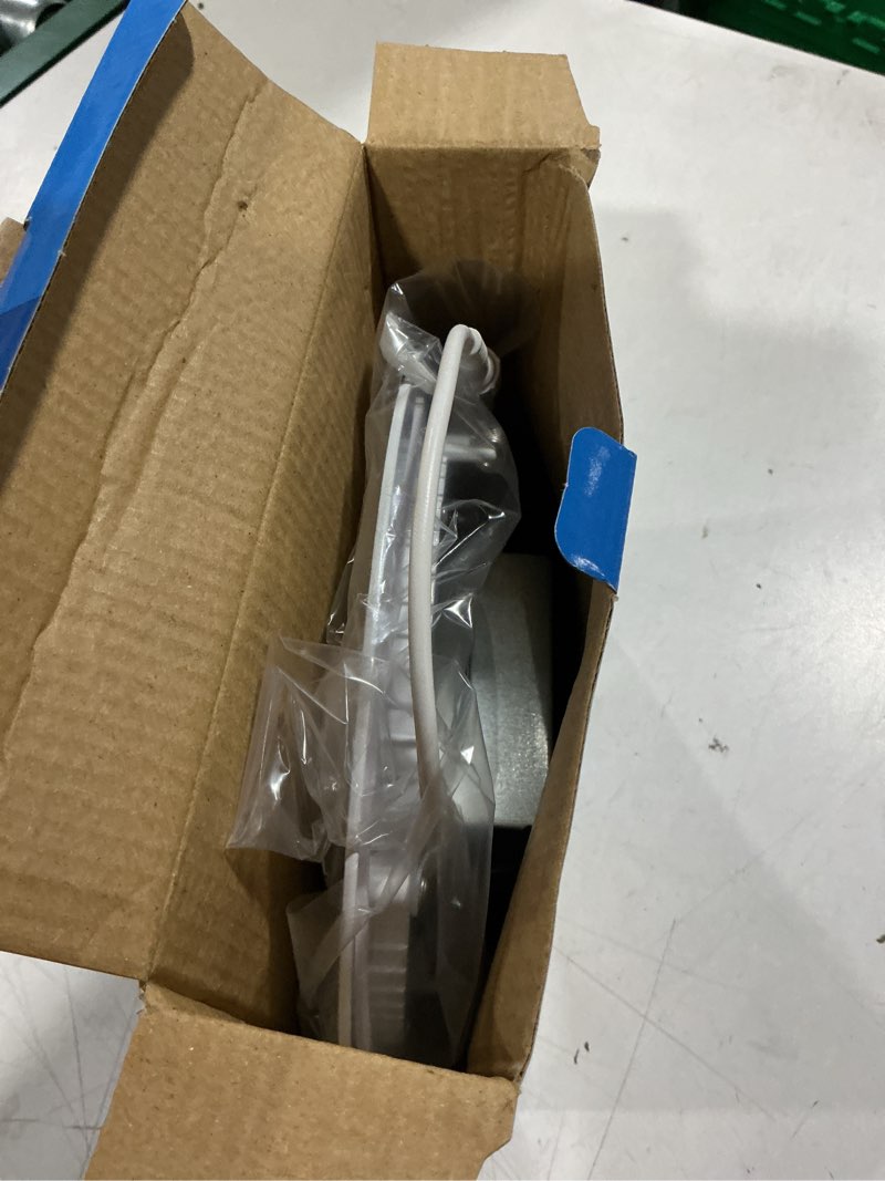 Condition photo showing As Is for utilitech extra bright white 6-in 1200 -lumens switchable white round dimmable led canless wet rated recessed downlight