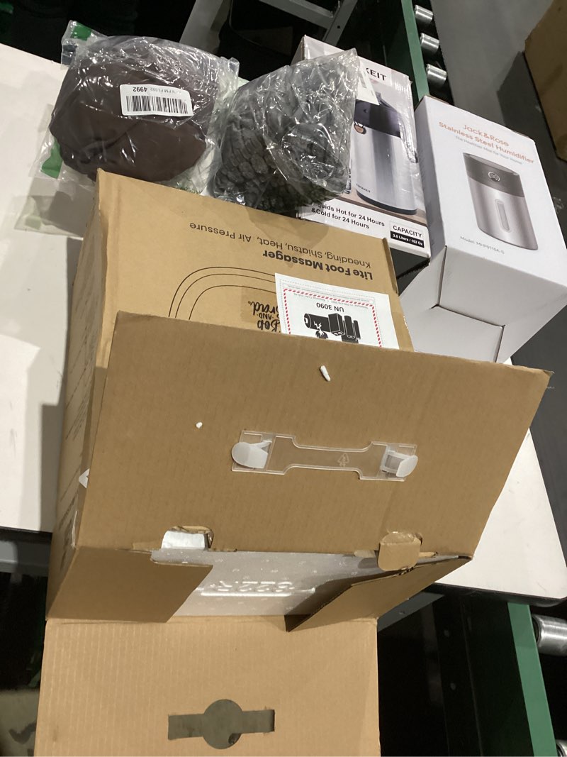 Condition photo showing New/Like New for BOB AND BRAD Foot Massager with Heat and Remote,FSA Eligible HSA Eligible, Shiatsu Deep Kneading Electric Feet Massager Machine for Plantar Fasciitis, Men Size 12 827 Lite (Daily Relief, US Size 12, Black)
