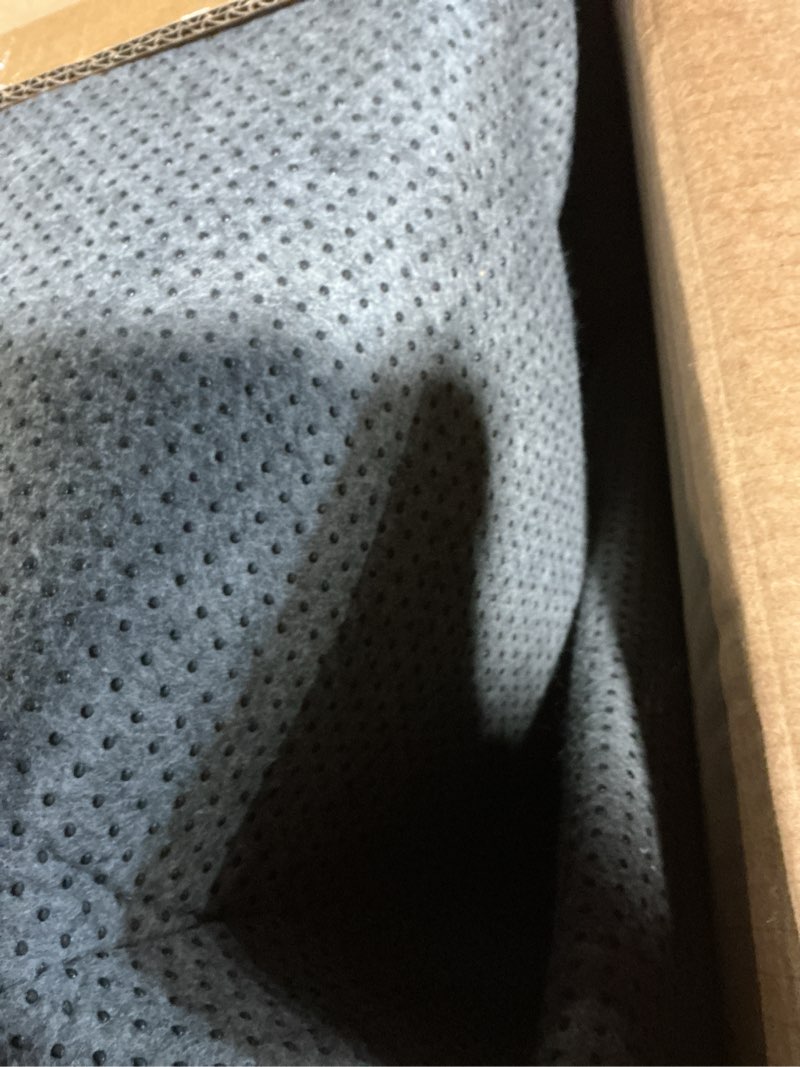 Condition photo showing As Is for (similar to) washable area rug 8x10, large soft rugs for living room vintage beige carpet 8x10 area rugs for bedroom dining room non-slip stain resistant under table rug beige 8' x 10' (rectangular)