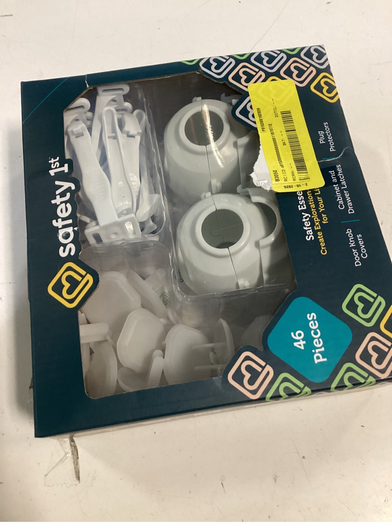 Condition photo showing Good Condition for safety 1st white plastic childproofing kit 46 pc