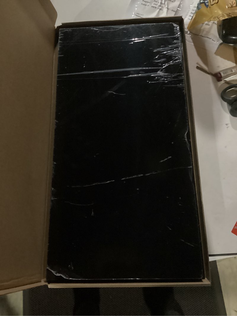 Condition photo showing As Is for 2 Pcs Hdpe Sheet 1/2" Thick,12"X6" White Hdpe Plastic Sheet with Protective Film,High Density Polyethylene Solid Board,DIY Projects,Engineering Projects for Machining Home 12"×6"×1/2" White 2