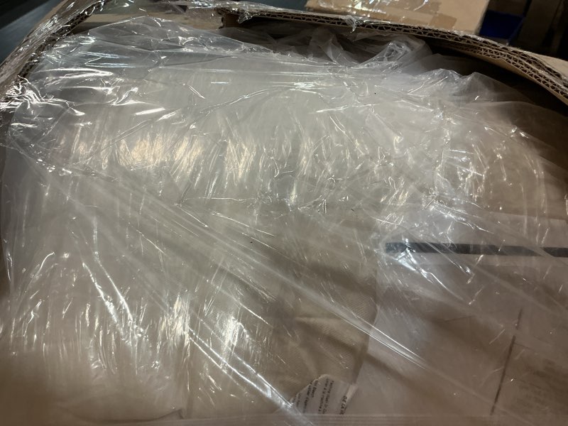 Condition photo showing As Is for tempur-adapt (supreme) 3" memory foam mattress topper, queen,white queen 3"