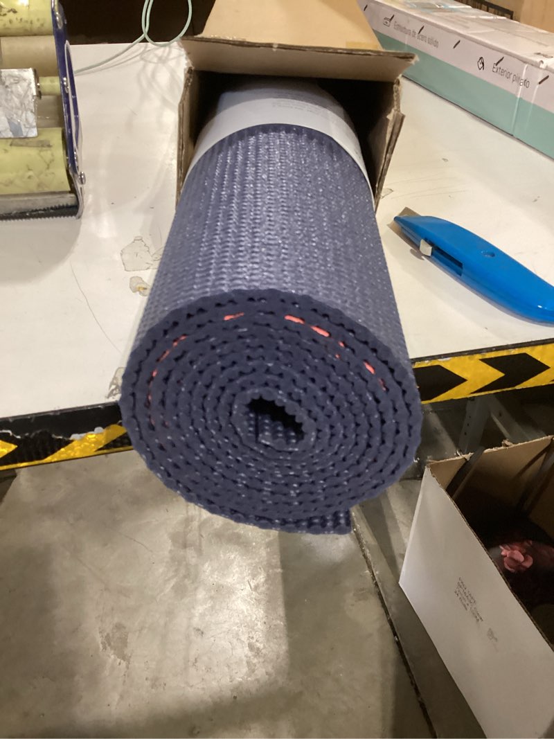 Condition photo showing Good Condition for gaiam print yoga mat, non slip exercise & fitness mat for all types of yoga, pilates & floor exercises pink marrakesh