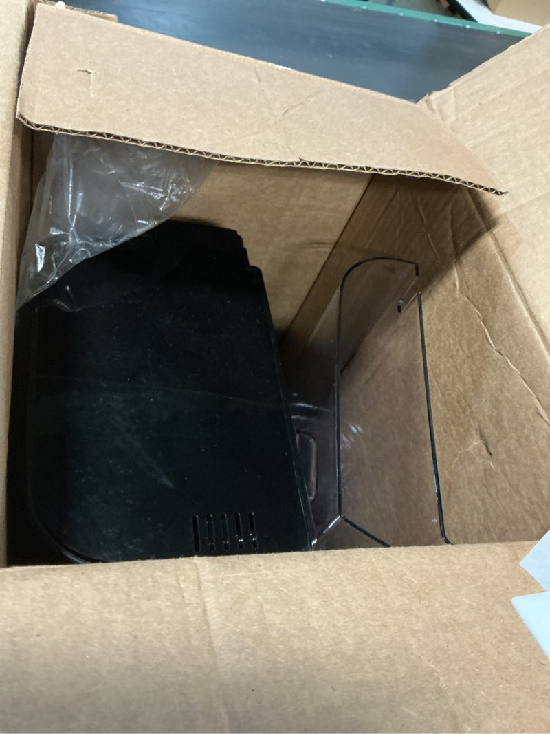 Condition photo showing As Is for cuisinart coffee maker, 12 cup programmable drip, dcc-3000p1, black modern coffeemaker