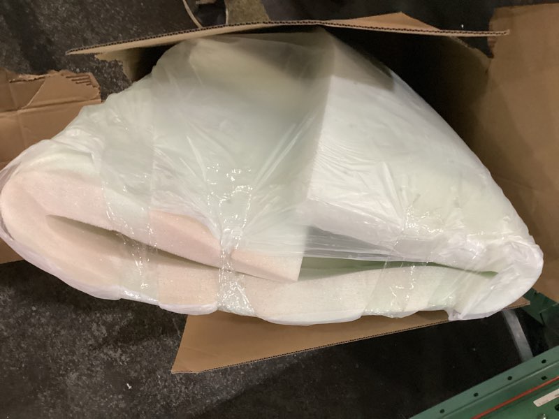 Condition photo showing As Is for DUMOS Memory Foam Mattress Topper Full, 3 Inch Thick Gel Infused Bed Toppers for Full Size Bed, Cool