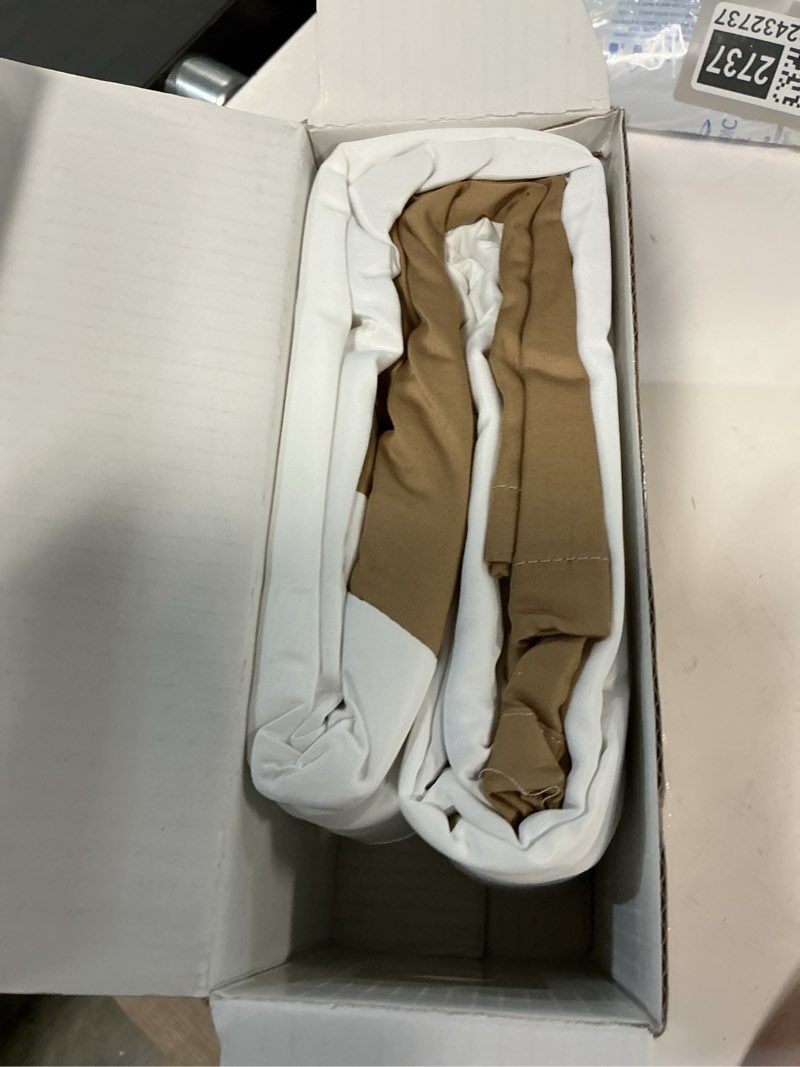 Condition photo showing New/Like New for Cotton Metrics Linen 800TC Hotel Quality 100% Egyptian Cotton Bed Skirt 12" Drop Length King Size Taupe Solid