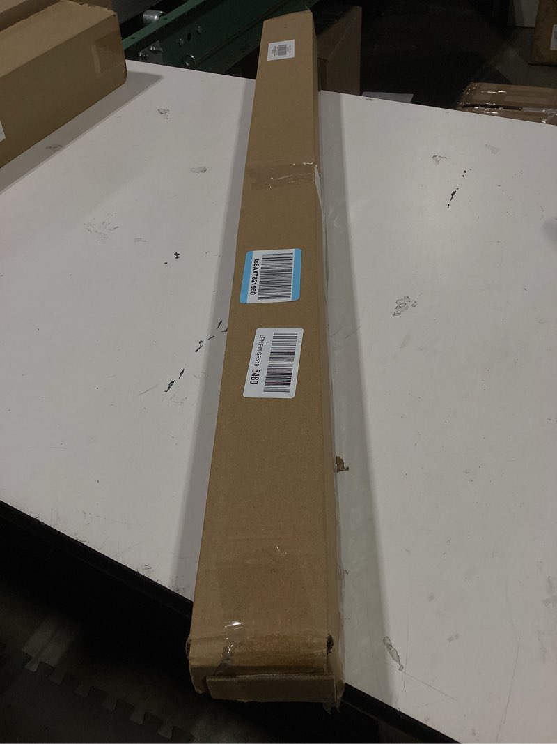 Condition photo showing Good Condition for lazblinds no tools no drill cordless roller shades, 100% blackout roller blinds for windows, thermal insulated uv protection waterproof roll up window blinds and shades, 36'' w x 72'' h, cream cream 36'' w x 72'' h