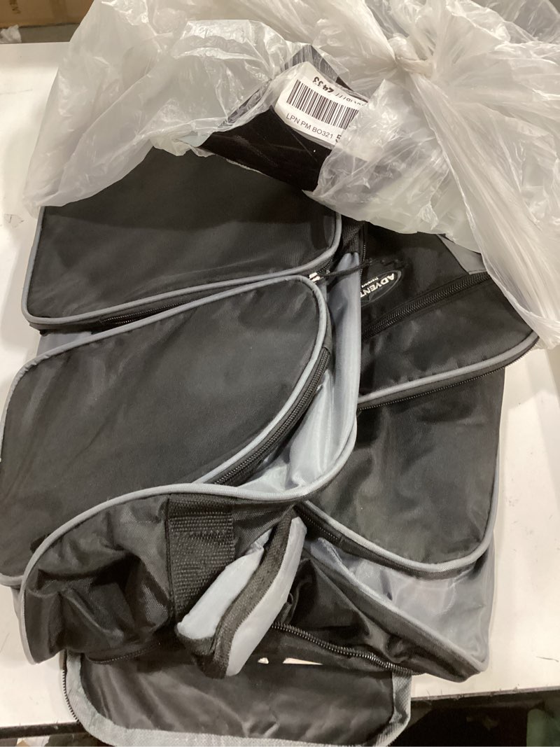 Condition photo showing Good Condition for Travelers Club Xpedition 30 Inch Multi-Pocket Upright Rolling Duffel Bag 30" Suitcase Charcoal Grey