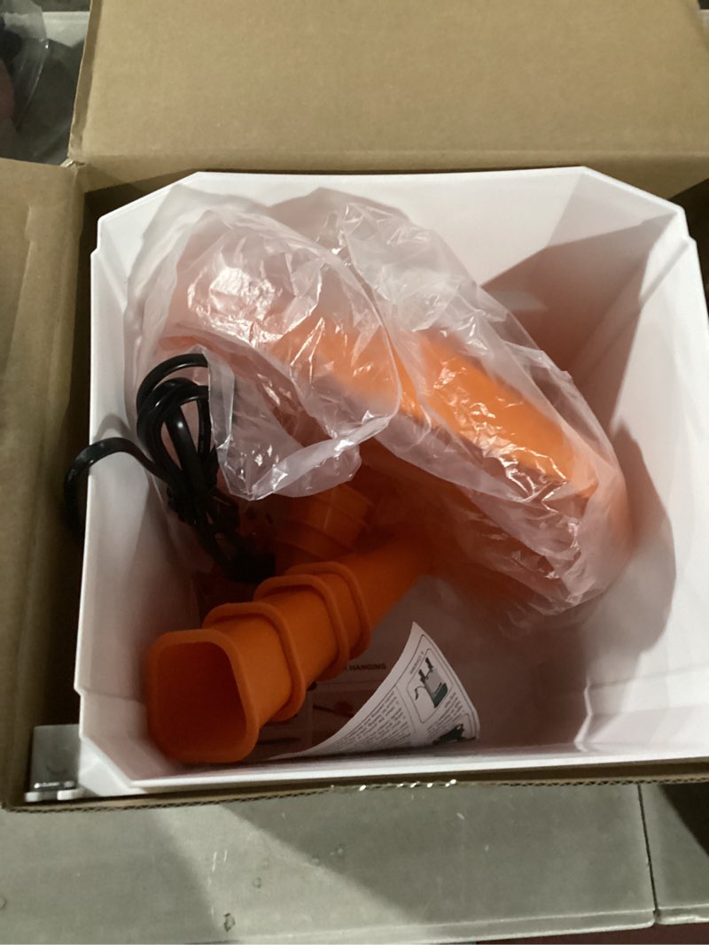 Condition photo showing Good Condition for Nexum 3-Gallon Heated Chicken Waterer – All-Season Poultry Drinker with 4 Nipples and Stand, Keeps Clean & Unfrozen, Easy-Fill, Low Maintenance for Chickens, Ducks & Quail (Orange, 12L)