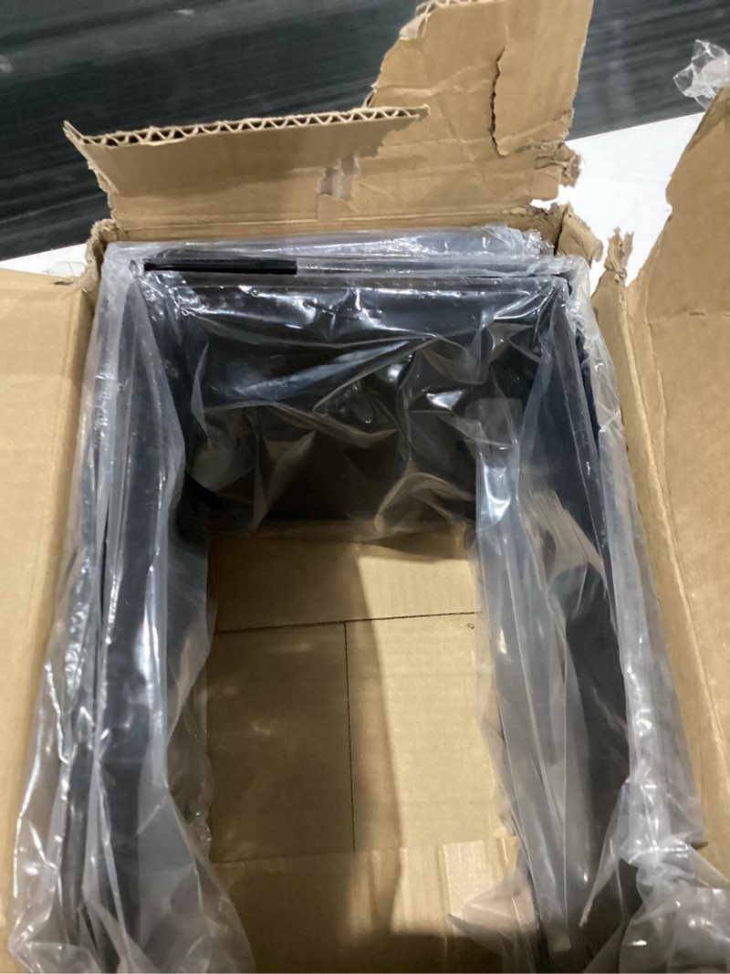 Condition photo showing As Is for Heavy Duty 10" Bookends, 1 Pair Black Heavy Duty Bookends, Bookend Stopper for Heavy Books, for Office, Bookshelves, Binders & Books