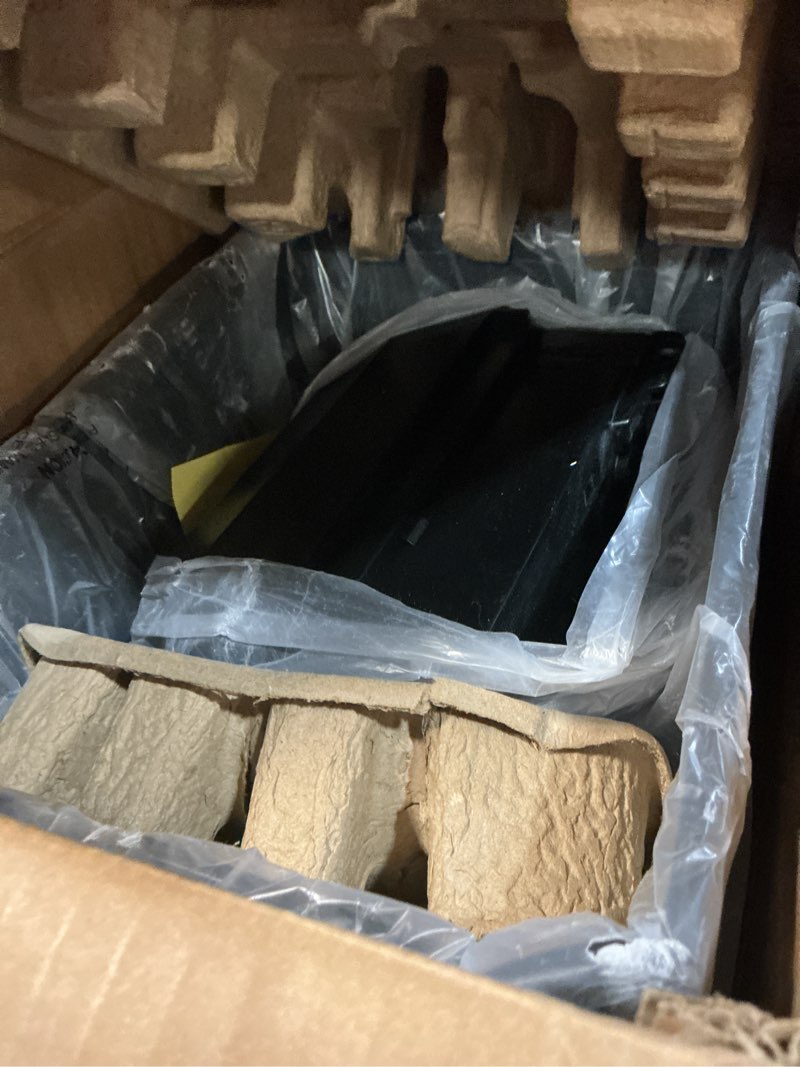 Condition photo showing As Is for Aurora AU1260XA Anti-Jam 12-Sheet Crosscut Paper and CD/Credit Card Shredder 12-Sheet Crosscut Black