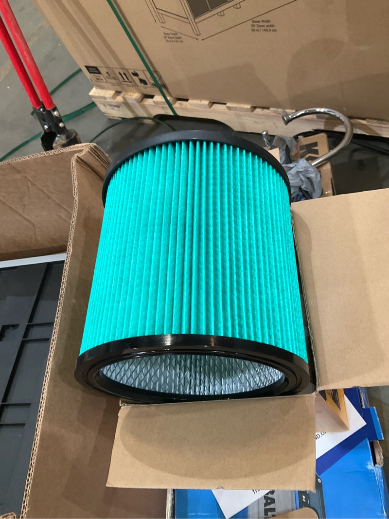 Condition photo showing Good Condition for dewalt reusable large wet/dry hepa shop vacuum cartridge filter
