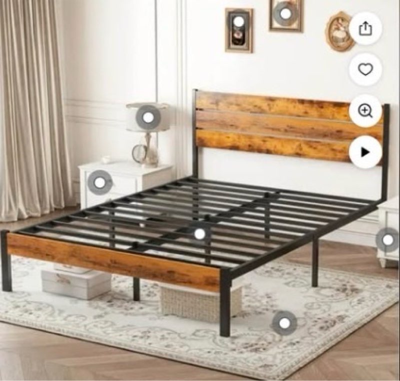 bed frame bf-wt01v2-f