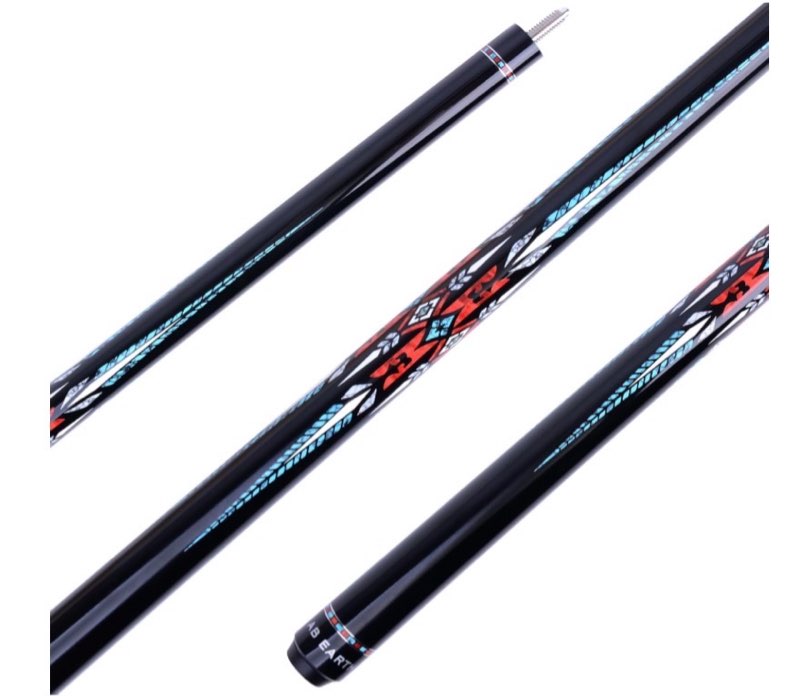 AB Earth 36”/42”/48” Canadian Maple Billiard Short Pool Cues for Tight Places (42")