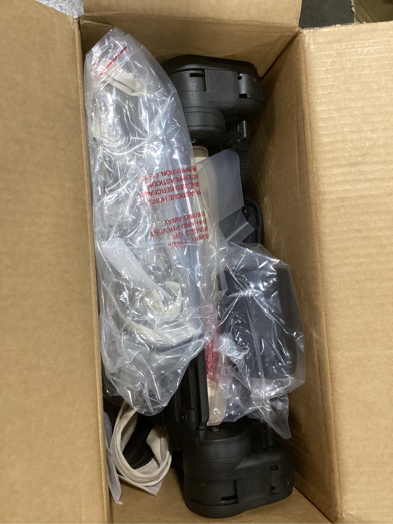 Condition photo showing New/Like New for mompush nexis carbon travel stroller, ultra-lightweight 11.5 lbs, compact & airplane carry-on approved, one-second auto-fold, one-hand full recline, from birth to 50 lbs, jpma certified, khaki khaki stroller