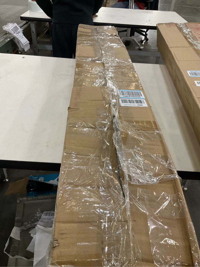 Condition photo showing New/Like New for 16FT Stair Handrail, Wall-Mounted Square Staircase Handrail, Stair Railing for Indoor & Outdoor Steps, Non-Slip Metal Steel Grab Bar for Stairs, Loft, Porch 16 Feet