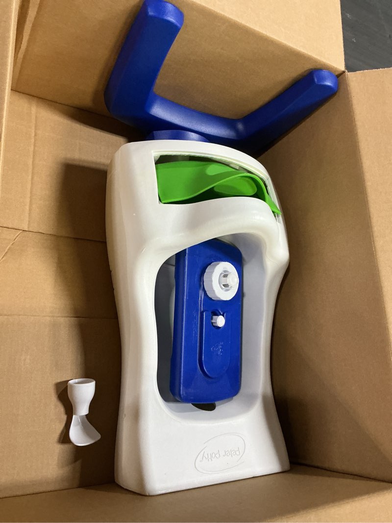 Condition photo showing Good Condition for Toddler Urinal | Real Water Flush | Best potty training for Boys | Adjustable height & Easy to clean