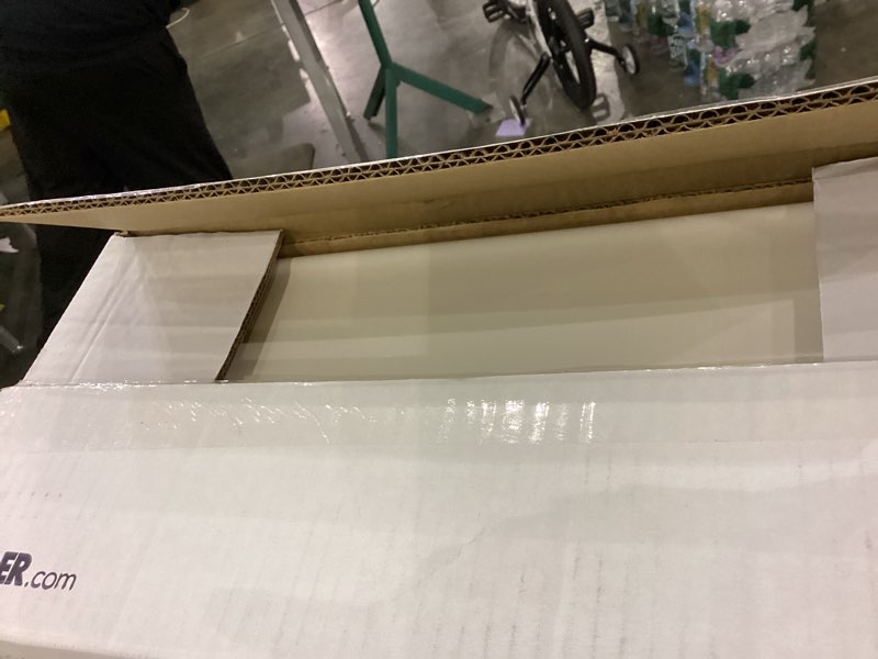 Condition photo showing As Is for Kohler 44467-96 Highline® Toilet tank, 1.28 gpf, Biscuit