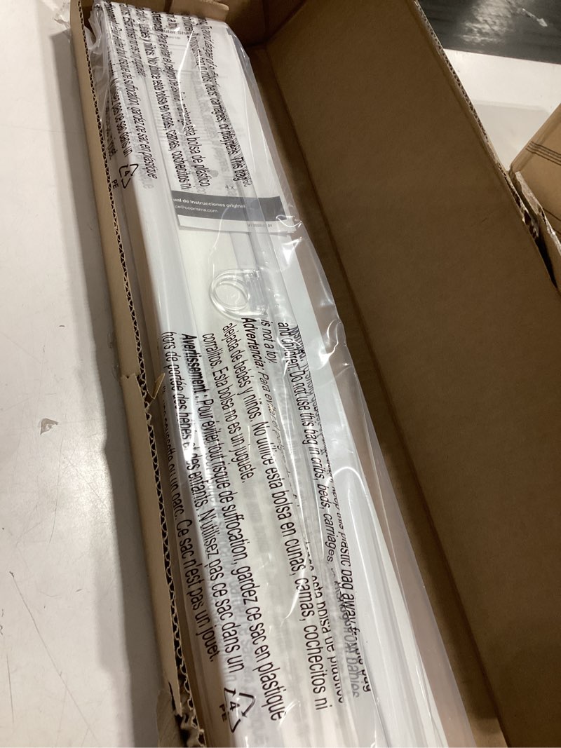 Condition photo showing Good Condition for LazBlinds Top Down Bottom Up (TDBU) Cordless Cellular Shades – Light Filtering with Privacy, Thermal Insulation, Noise Reduction Honeycomb Blinds for Windows 21" W x 48" H, White - Light Filtering White - Light Filtering 21"W x 48"H