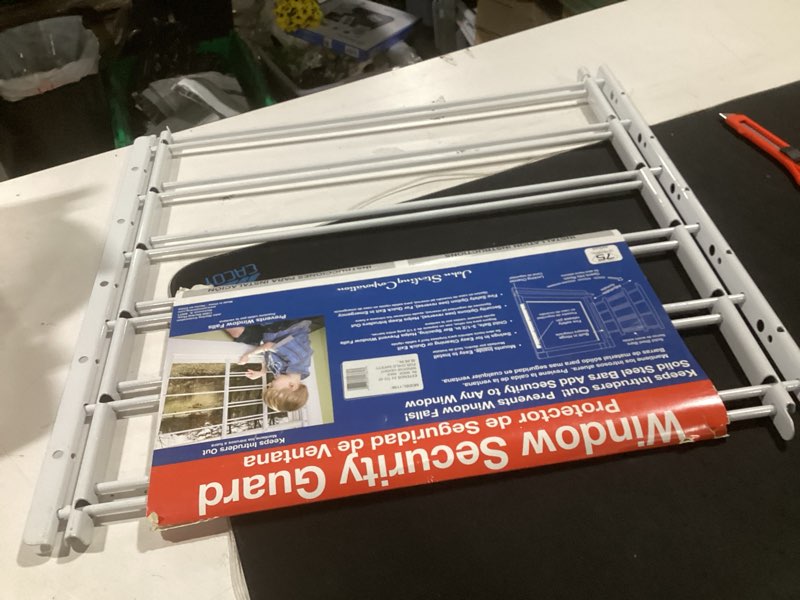 Condition photo showing Good Condition for john sterling corp. 1136 burglar bars (pack of 2)