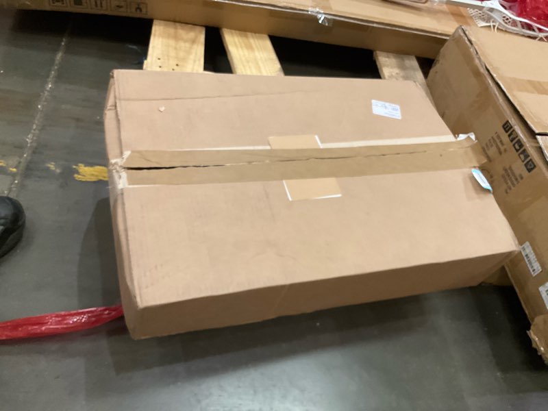 Condition photo showing Good Condition for Garland Rug Country Living – Checkered Buffalo Plaid Design, Non-Slip Rubberback, Traditional 5x7 Area Rug for Living Room, Bedroom, Kitchen, Dining Room,Nursery,Tan/Ivory Tan/Ivory 5' x 7' (Rectangular)