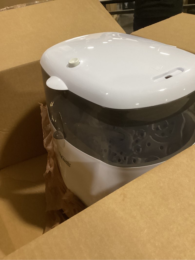 Condition photo showing As Is for Dr. Brown’s Deluxe Electric Sterilizer for Baby Bottles and Other Baby Essentials 1 Count (Pack of 1)