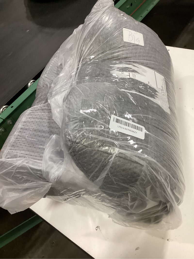 Condition photo showing As Is for megcxit leg pillow elevation blood circulation, leg wedge for elevation for swelling, leg elevating pillow for after surgery, memory foam foot knee pillow for back sleeping 23.6×16.8×8 inch dark grey 23.6*16.8*8 inch dark grey