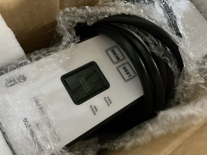 Condition photo showing Good Condition for salt chlorine generator, westaho pool salt system for inground pools up to 40,000 gallons, 1.4 lb chlorine output, usa titanium cell with 10,000-hour lifespan, built-in power supply 40000 gallon
