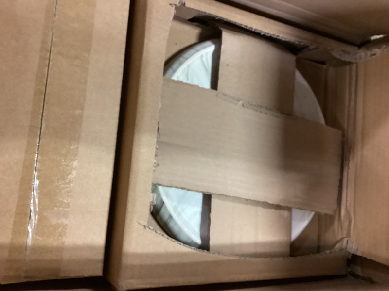 Condition photo showing Good Condition for Lorren Home Trends Marble Pattern Dinnerware Set, 16 Piece Service for 4, Includes 10.5" Dinner Plat