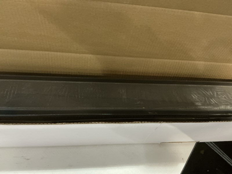 Condition photo showing New/Like New for Linear Shower Drain, 304 Stainless Steel with Adjustable Leveling Feet, Hair Strainer,Reversely Install Place to Create an Invisible Floor Drain - Black -32-Inch 32inch Matte Black