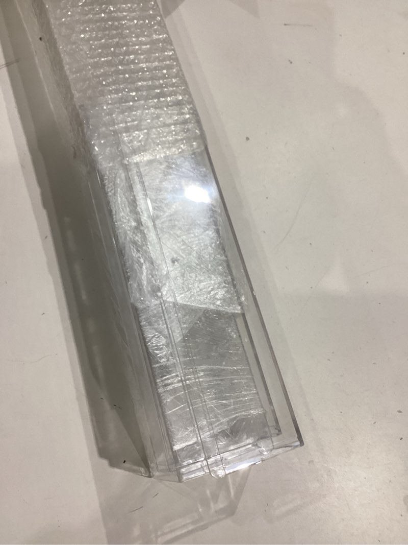 Condition photo showing Good Condition for yieach 4 pack clear spice rack wall mount with adhesive,11.5?l x 3.6?w,stick on seasoning jar spice organization for cabinet door or pantry door,adhesive wall spice rack for rv,kitchen,inside cabinets