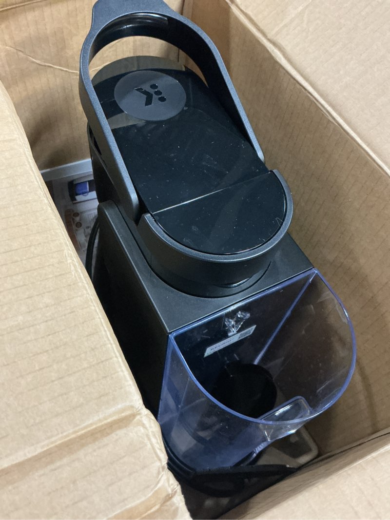 Condition photo showing Good Condition for keurig k-express single serve k-cup pod coffee maker, 3 brew sizes, strong button feature, 42oz removable reservoir, black