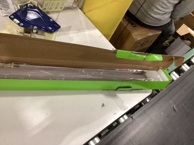 Condition photo showing Good Condition for feit electric 3ft led utility light, 3000 lumens, 4000k cool white, plug-in, flush/hanging mount, ultra-lightweight, 30w led shop light and under cabinet light, 50,000-hour lifespan, shop/3x1/840/v1 3ft. 4000k cool white