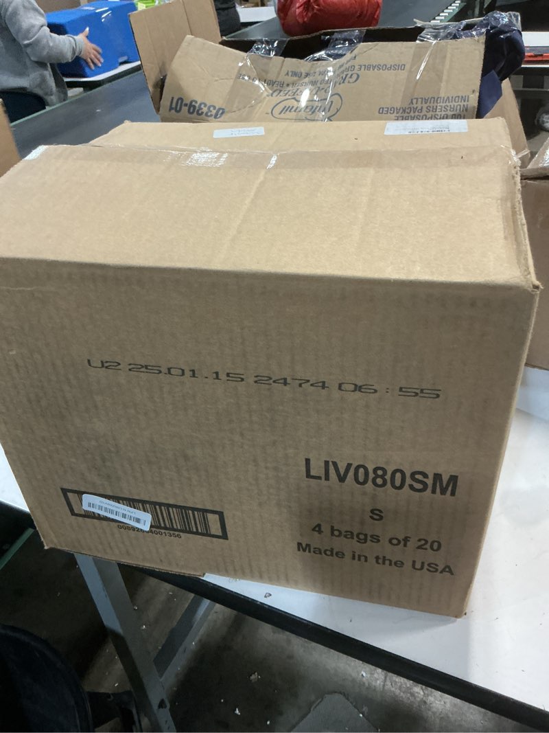 Condition photo showing New/Like New for LivDry Adult Incontinence Underwear, Extra Absorbency Adult Diapers, Leak Protection, Small, 80-Pack Small (80 Count)