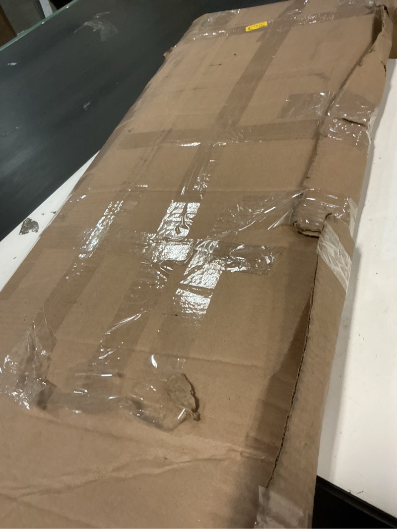 Condition photo showing Good Condition for Heavy Duty Thick Folding Box Spring, Mattress Supporting Wood Floor, Foldable Box Spring, Bed Support Slats,48"x60" 48"x60"Full Size