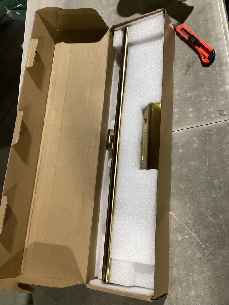 Condition photo showing Good Condition for 24" picture lights for wall with 8000mah battery - brass operated wireless wall art light with remote control for large portrait & paintings art brass 24in 1pack
