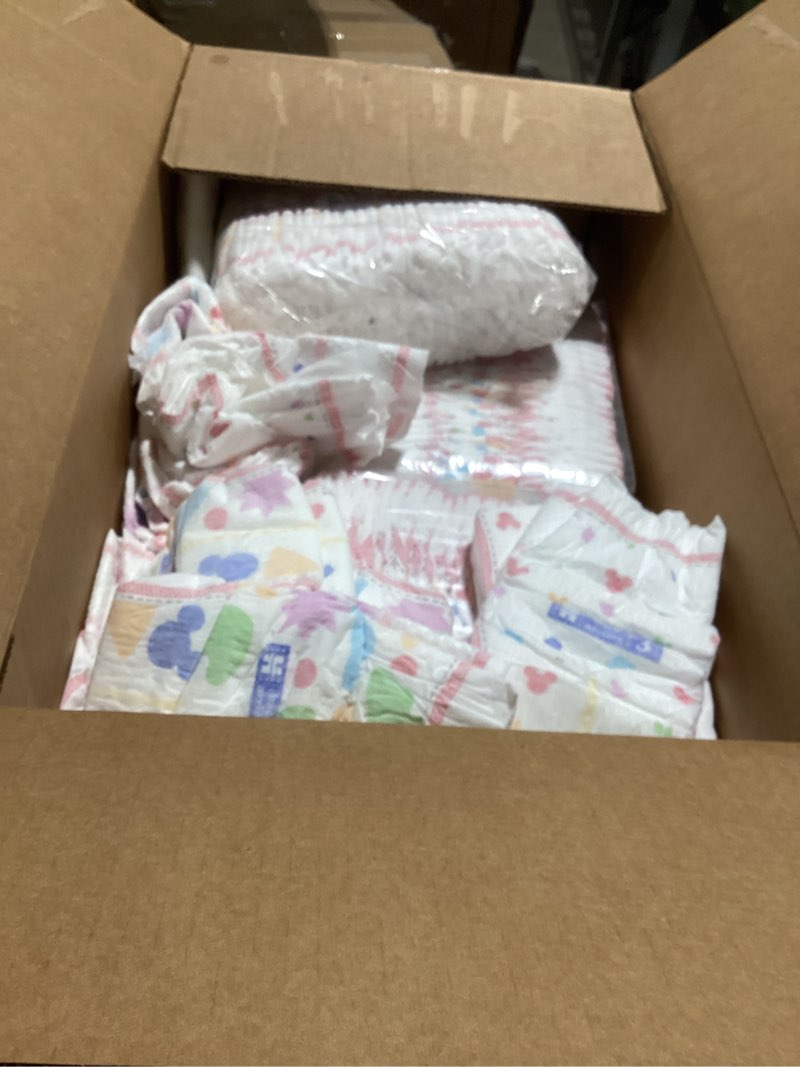 Condition photo showing Good Condition for Huggies Size 3 Diapers, Little Movers Baby Diapers, Size 3 (16-28 lbs), 168 Count (6 Packs of 28), Packaging May Vary