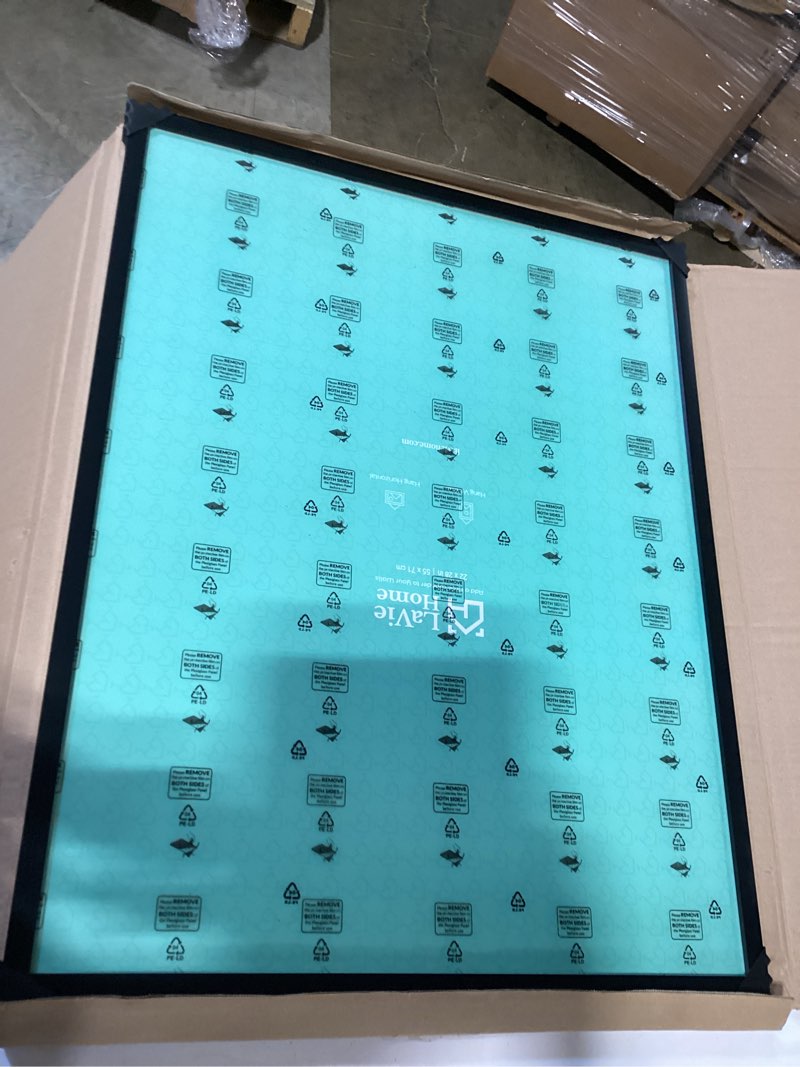 Condition photo showing Good Condition for lavie home 22x28 picture frame for wall display, 22x28 black picture frame with hd plexiglas, 22 x 28 poster frame 1 pack, display frame for vertical or horizontal, classic collection