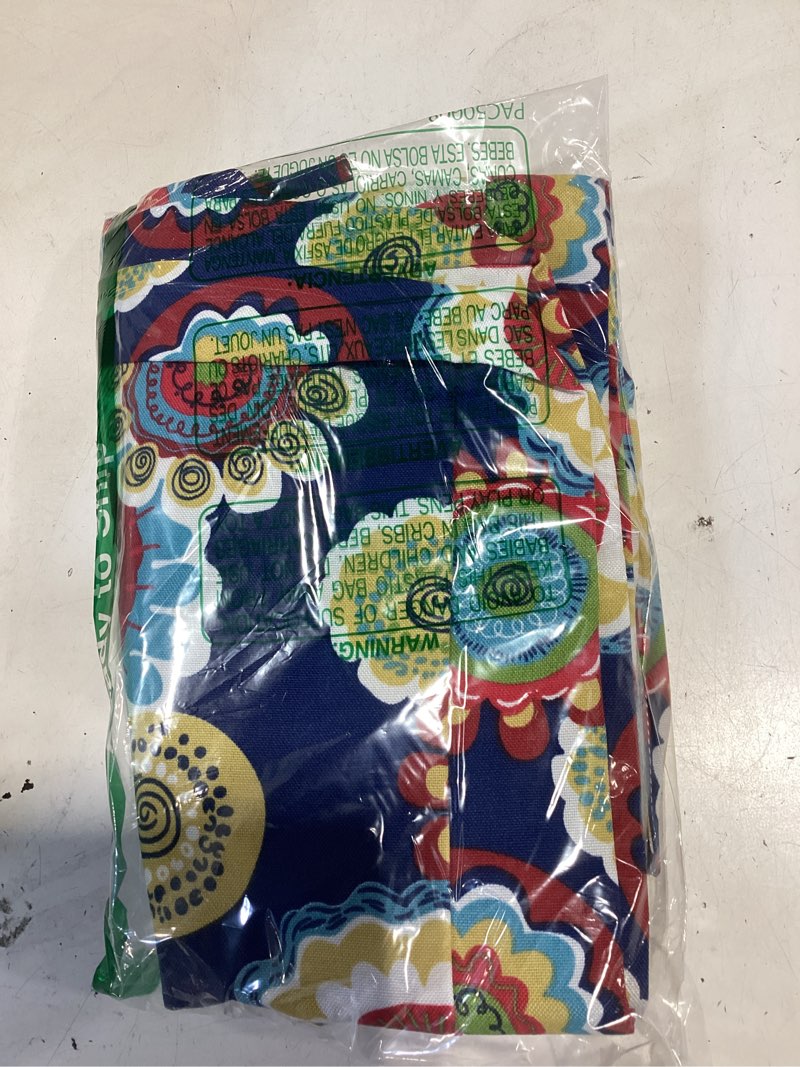 Condition photo showing Good Condition for magpie fabrics indoor outdoor cushion cover replacement 2 pack, no insert! water repellent slipcover with ties decor for patio garden chair sofa bench wicker(floral navy, 20x18x4 inch) 20 inch w x 18 inch d x 4 inch h (2 pack) floral navy